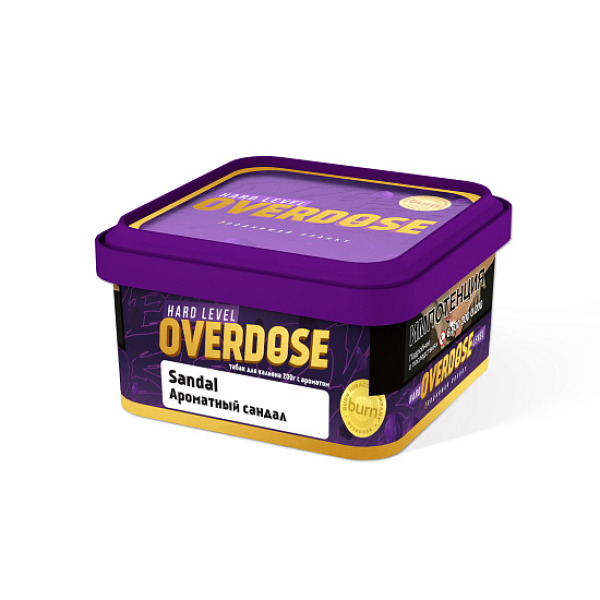 Табак OVERDOSE SANDAL 200 гр в Луганске