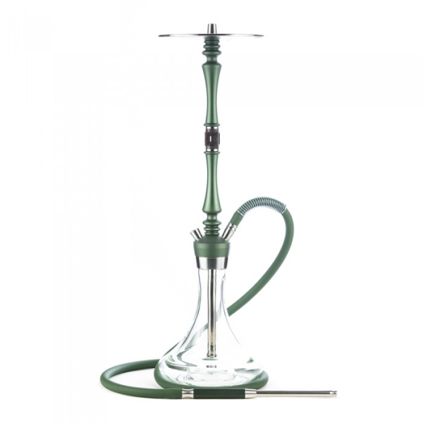 Кальян Hoob Mars Pro British Racing Green X Stainless Steel Prima Pro Дымчатый X Gold в Луганске