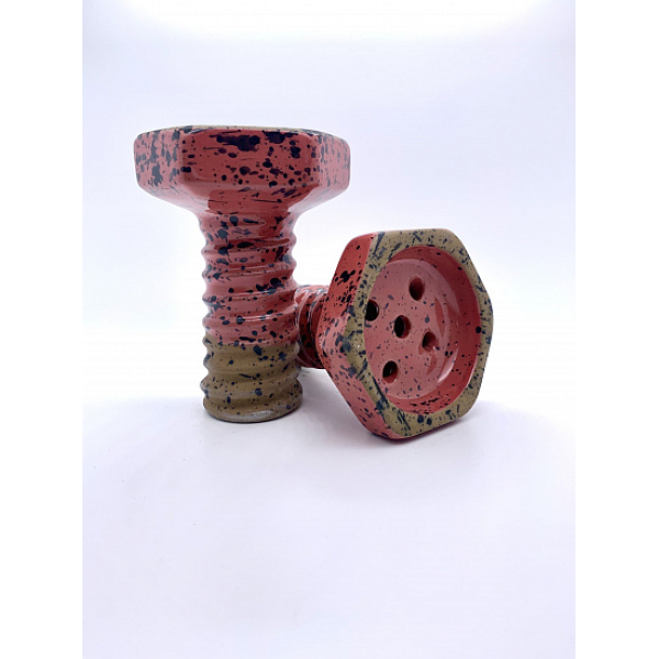 Чаша Thor Evil Screw Bowl Clay Красно Розовый в Луганске