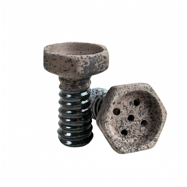 Чаша Thor Evil Screw Bowl Clay Черный Пепельный в Луганске