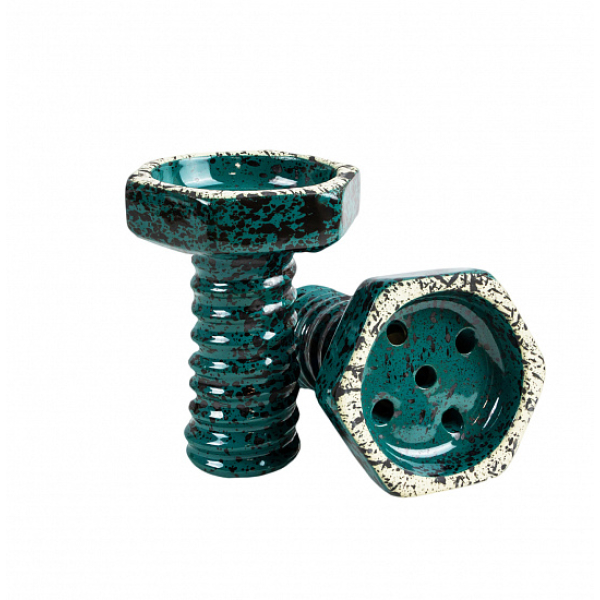 Чаша Thor Evil Screw Bowl Glaze Бирюза Сплошной в Луганске