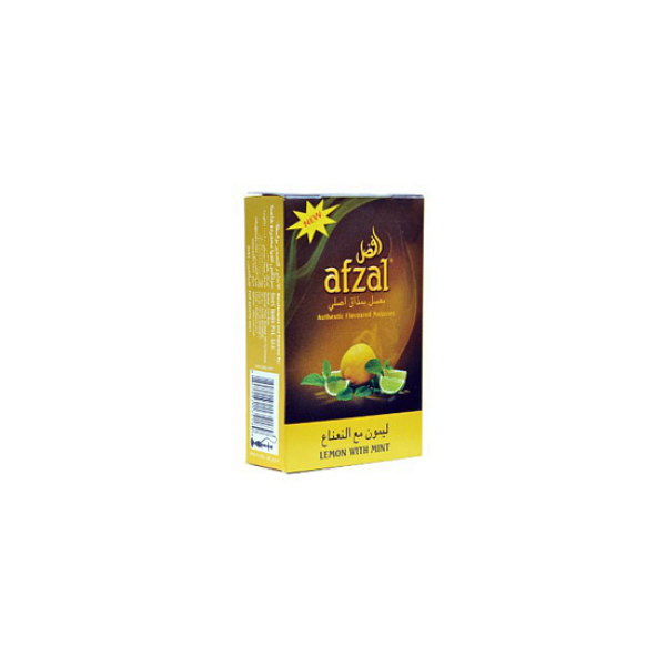 Табак AFZAL LEMON WITH MINT 40 гр в Луганске