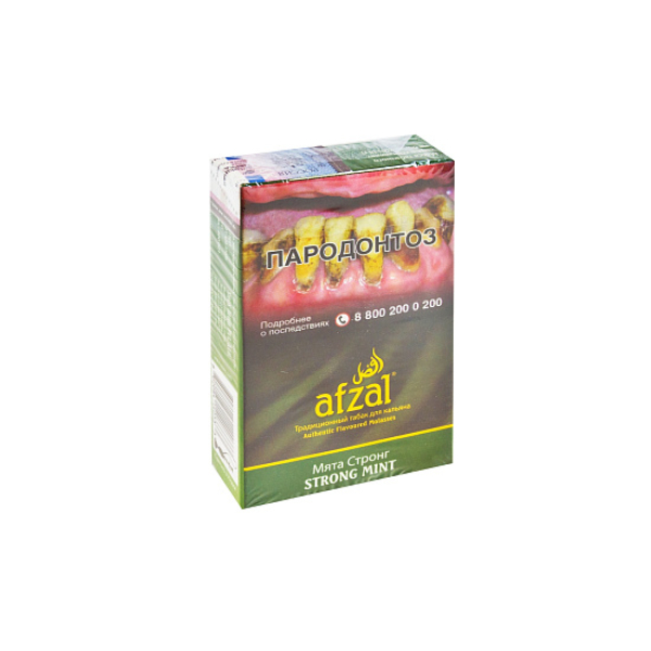 Табак AFZAL STRONG MINT 40 гр в Луганске