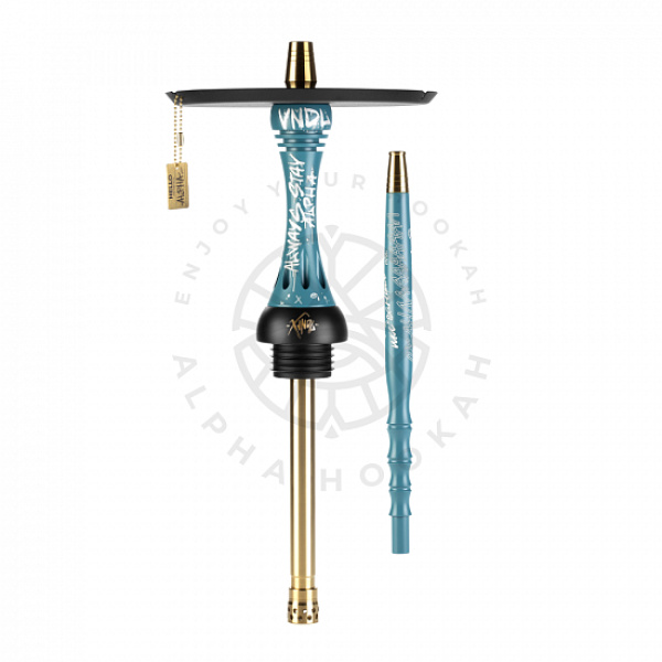 Кальян Alpha Hookah X VNDL Azure Синий (42 см) в Луганске