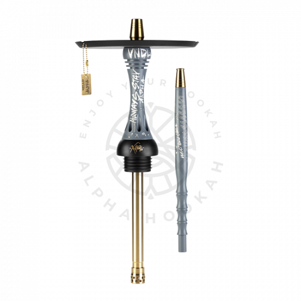 Кальян Alpha Hookah X VNDL Nardo Grey Серый (42 см) в Луганске