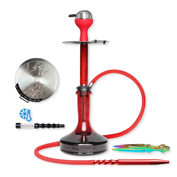 Кальян Seven star TE1 TECHNO Red 60см в Луганске