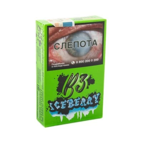 Табак B3 Iceberry (Черника и Лед) 50 гр в Луганске