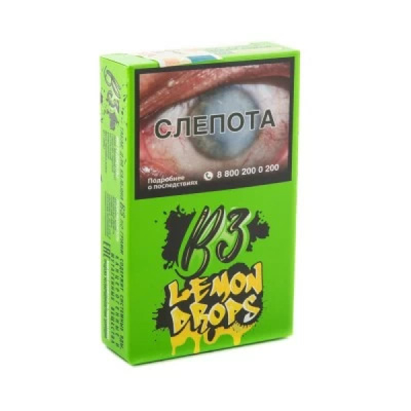 Табак B3 Lemon Drops (Лемонные леденцы) 50 гр в Луганске