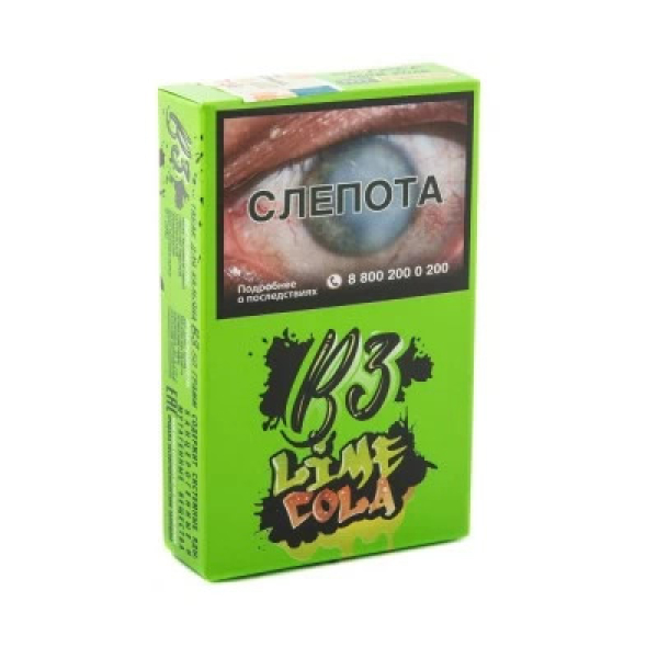 Табак B3 Lime Cola (Лайм Кола) 50 гр в Луганске