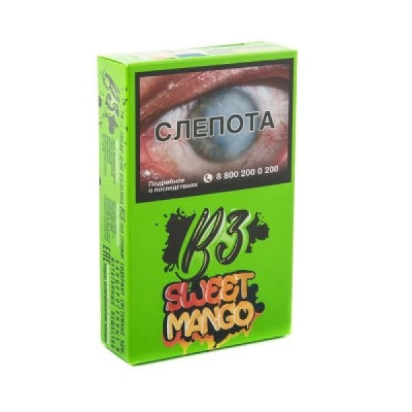 Табак B3 Sweet Mango (Сладкое Манго) 50 гр в Луганске