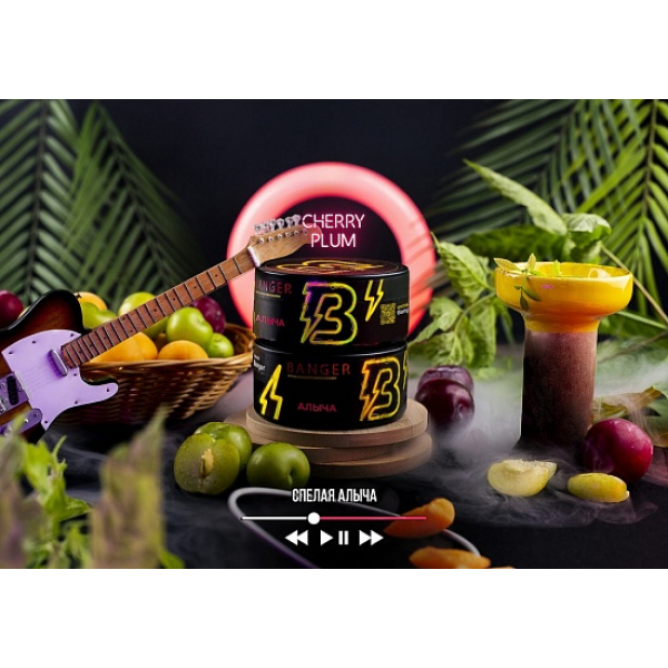 Табак Banger Cherry plum 100 грамм в Луганске
