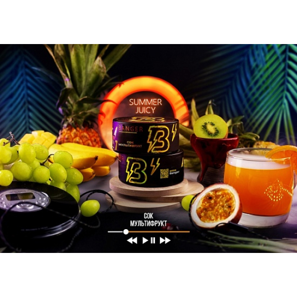 Табак Banger Summer Juicy 100 грамм в Луганске
