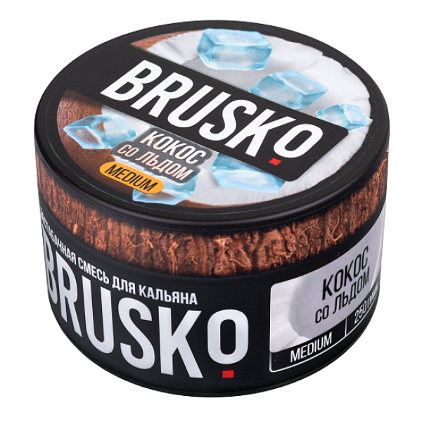 Смесь BRUSKO КОКОС СО ЛЬДОМ (MEDIUM) 250 гр в Луганске