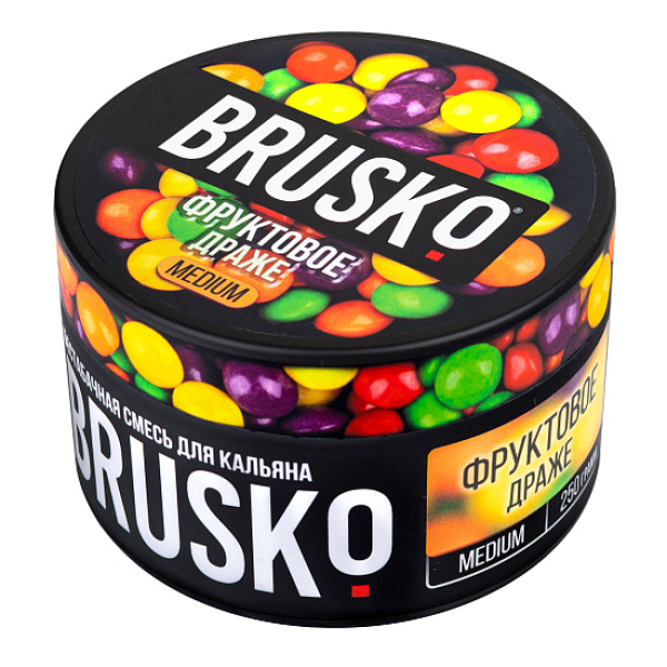 Смесь BRUSKO ФРУКТОВОЕ ДРАЖЕ (MEDIUM) 250 гр в Луганске