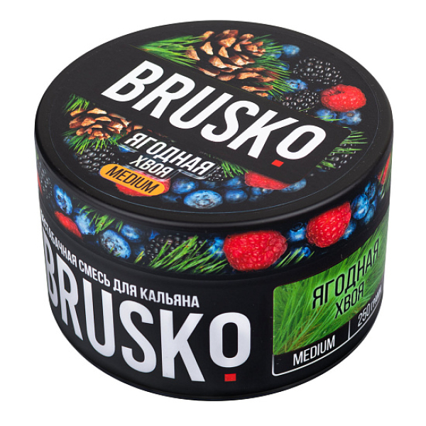 Смесь BRUSKO ЯГОДНАЯ ХВОЯ (MEDIUM) 250 гр в Луганске