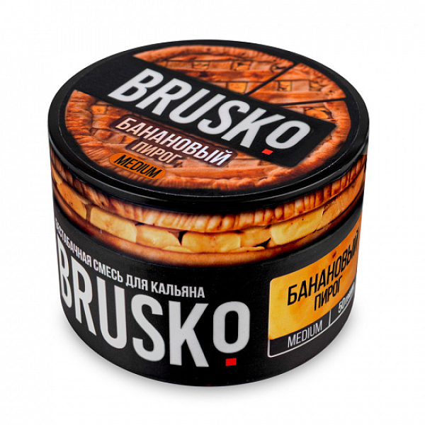 Смесь Brusko Medium Банановый пирог 50 грамм в Луганске