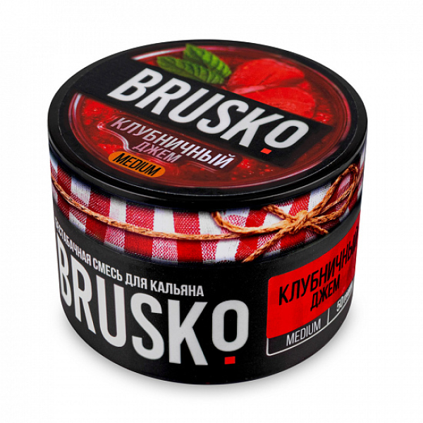 Смесь Brusko Medium Клубничный джем 50 грамм в Луганске