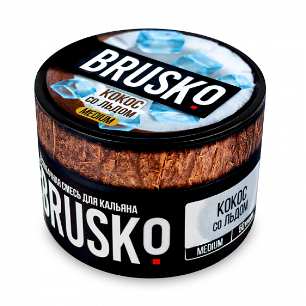 Смесь Brusko Medium Кокос лед 50 грамм в Луганске