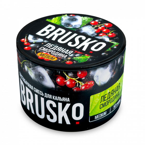 Смесь Brusko Medium Ледяная смородина 50 грамм в Луганске