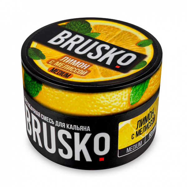 Смесь Brusko Medium Лимон мелисса 50 грамм в Луганске