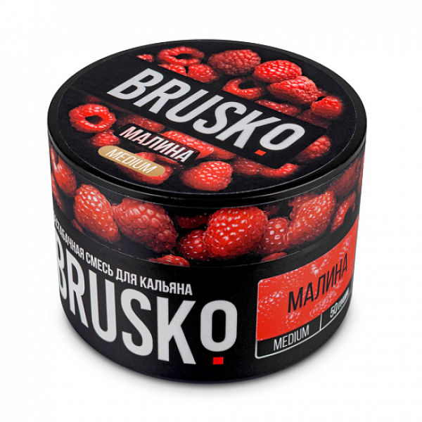 Смесь Brusko Medium Малина 50 грамм в Луганске