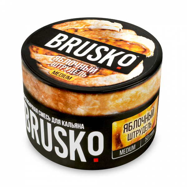 Смесь Brusko Medium Яблочный штрудель 50 грамм в Луганске