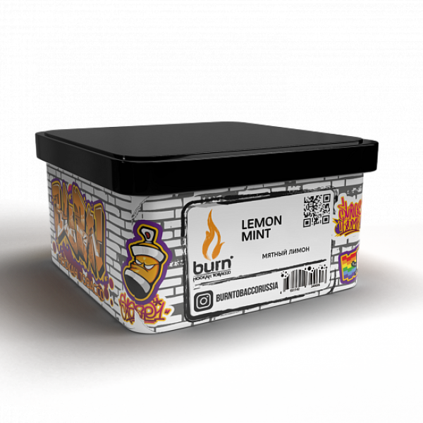 Табак BURN LEMON MINT 200 грамм в Луганске