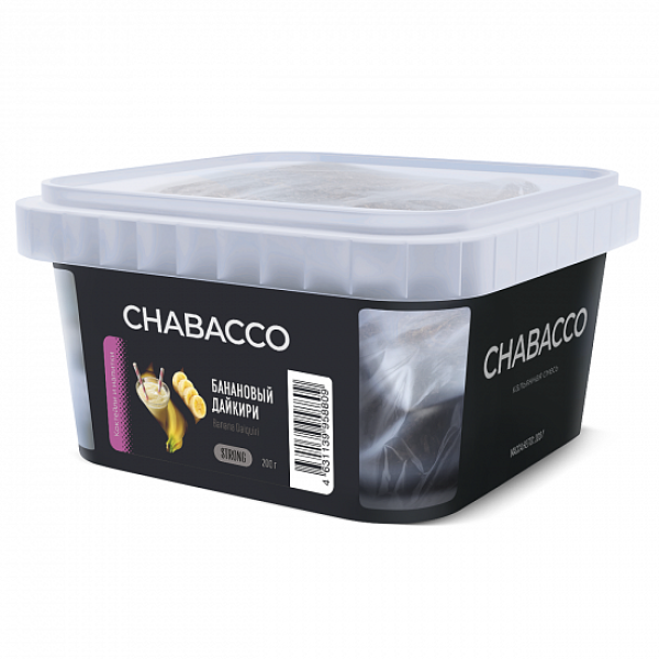 Смесь Chabacco Strong Banana Daiquiri (Банановый Дайкири) 200 гр в Луганске