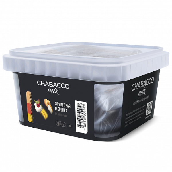 Смесь Chabacco mix Fruit Meringue (Фруктовая Меренга) 200 гр в Луганске