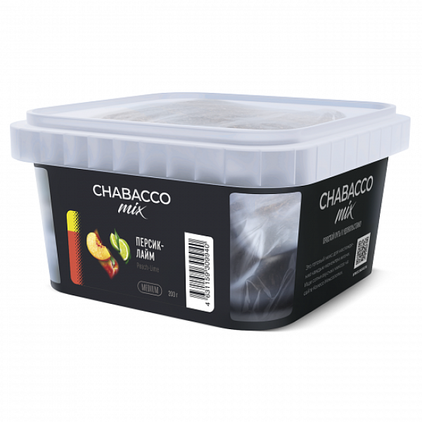 Смесь Chabacco mix Peach Lime (Персик Лайм) 200 гр в Луганске