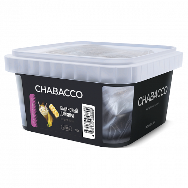 Смесь Chabacco Medium Banana Daiquiri (Банановый Дайкири) 200 гр в Луганске