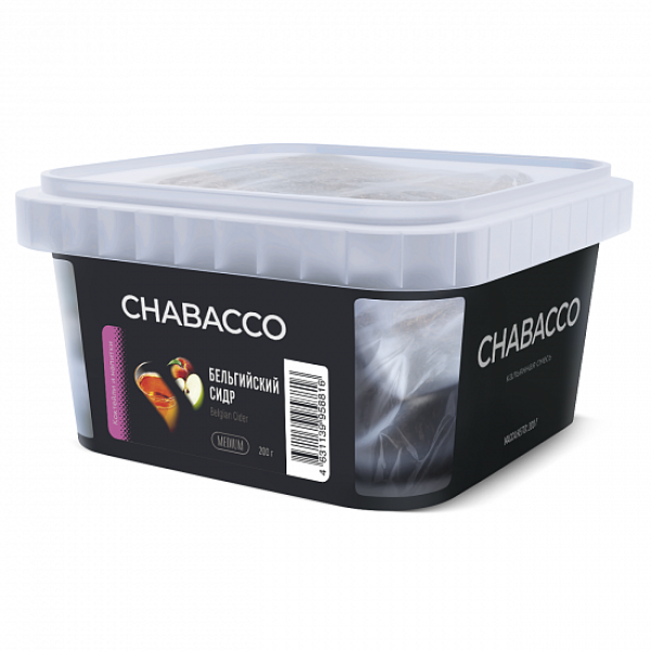 Смесь Chabacco Medium Belgian Cider (Бельгийский Сидр) 200 гр в Луганске