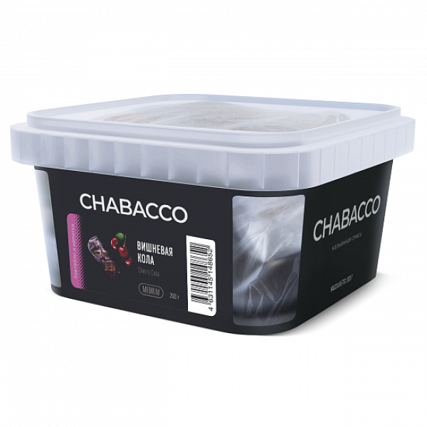 Смесь Chabacco Medium Cherry Cola (Вишневая Кола) 200 гр в Луганске