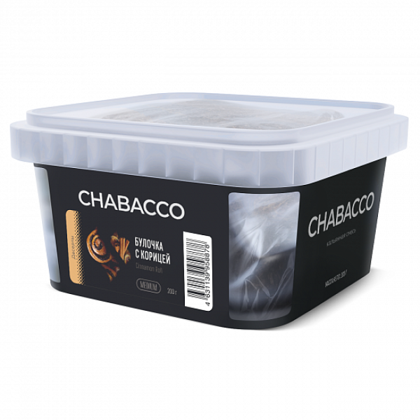 Смесь Chabacco Medium Cinnamon Roll (Булочка с Корицей) 200 гр в Луганске