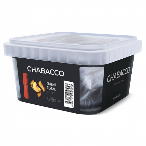 Смесь Chabacco Medium Juicy Peach (Сочный Персик) 200 гр в Луганске