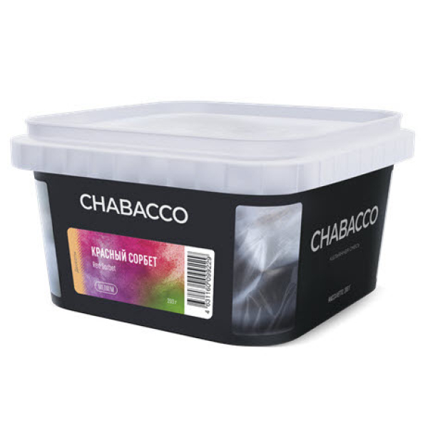 Смесь Chabacco Medium Red Sorbet (Красный Сорбет) 200 гр в Луганске