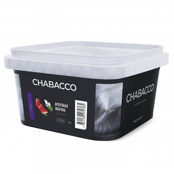 Смесь Chabacco Medium Watermelon Gum (Арбузная Жвачка) 200 гр в Луганске