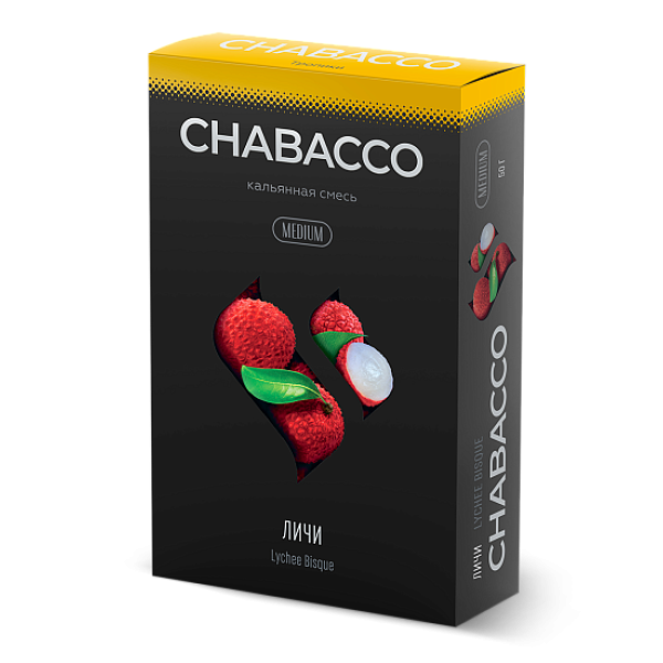 Смесь Chabacco Medium LYCHEE BISQUE (ЛИЧИ) 50 гр в Луганске