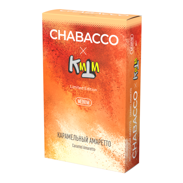 Смесь Chabacco Medium CARAMEL AMARETTO (КАРАМЕЛЬНЫЙ АМАРЕТТО) 50 гр в Луганске
