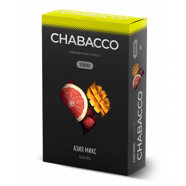 Смесь Chabacco Strong Asian Mix (Азиа Микс) 50 гр в Луганске