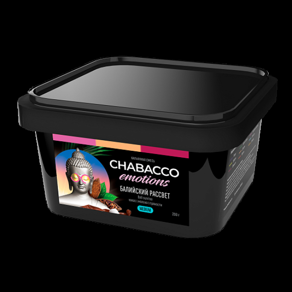 Смесь Chabacco Medium Emotions Bali sunrise (Балийский рассвет) 200 гр в Луганске