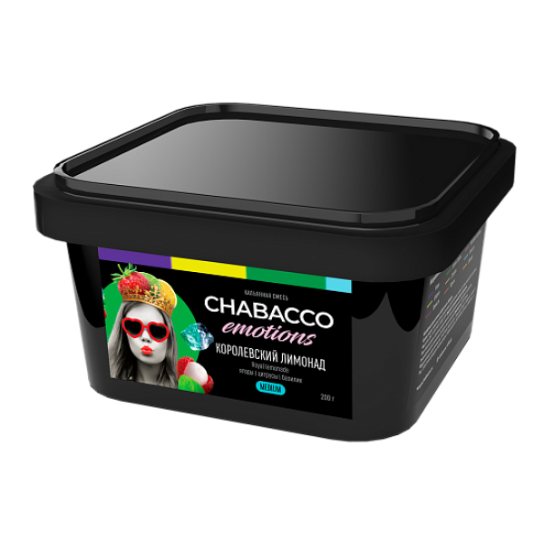 Смесь Chabacco Medium Emotions Royal lemonade (Королевский лимонад) 200 гр в Луганске