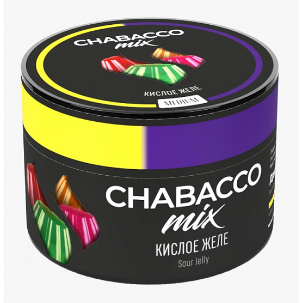 Смесь Chabacco Mix Sour jelly 50 грамм в Луганске