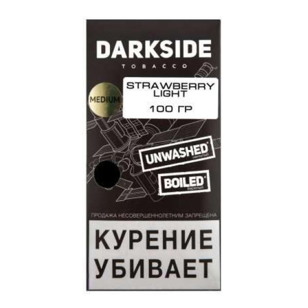 Табак Darkside Core Strawberry Light 100 грамм в Луганске