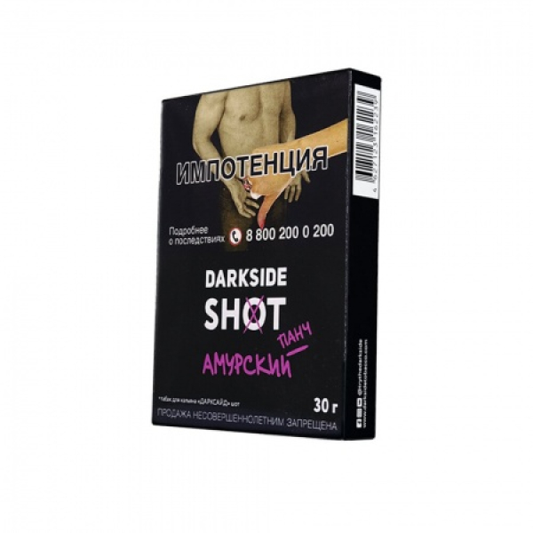 Табак Darkside SHOT Амурский Панч 30 гр в Луганске