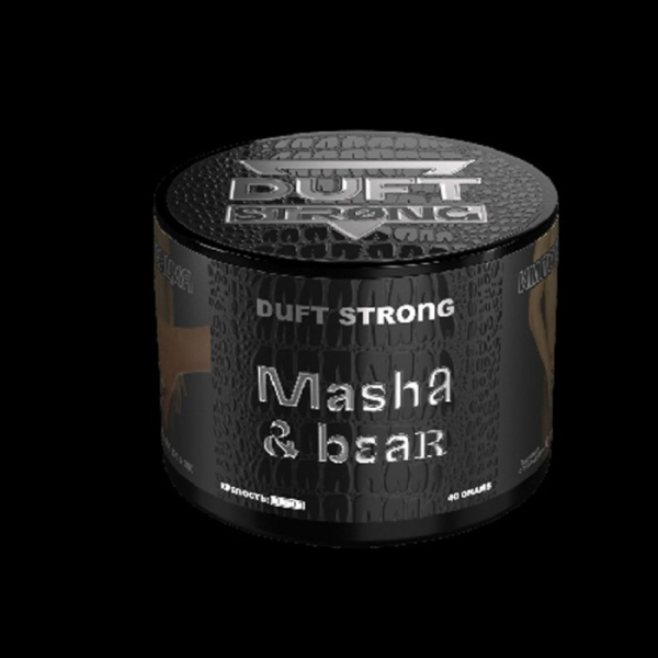 Табак Duft Strong Masha&Bear (Земляника) 40 гр в Луганске