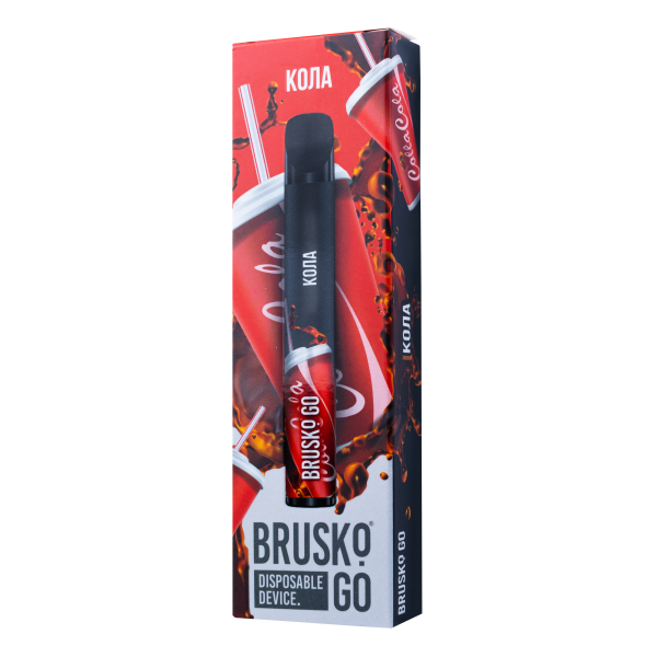 Одноразовая электронная сигарета Brusko Go Кола 800 затяжек в Луганске