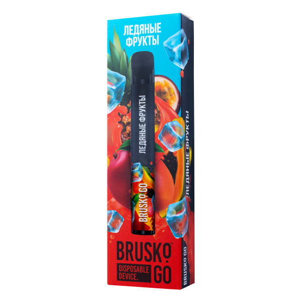 Одноразовая электронная сигарета Brusko Go Ледяные Фрукты 800 затяжек в Луганске