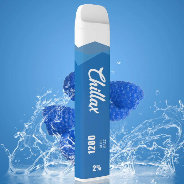 Chillax Blue Razz (Синяя малина), 1200 тяг в Луганске