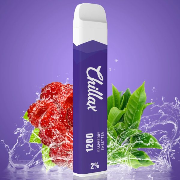 Chillax Raspberry Sweettea (Сладкий малиновый чай), 1200 тяг в Луганске